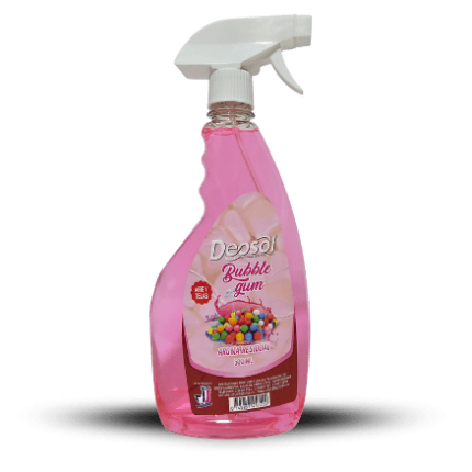 esodorante Ambiental Deosol Bubble Gum 500 ml – Aroma Dulce en Spray