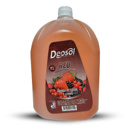 Desodorante Ambiental Deosol Red 5L – Aroma Frutal Profesional de Larga Duración
