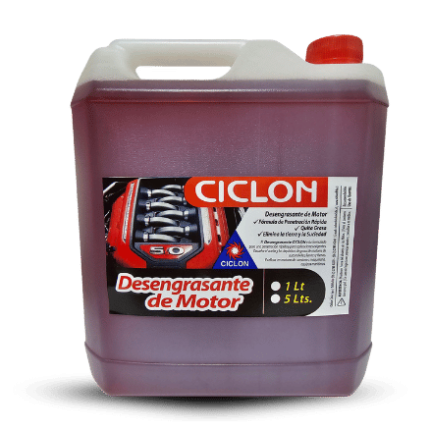 Desengrasante de Motor CICLON 5L – Limpieza Profunda para Motores y Superficies Grasientas