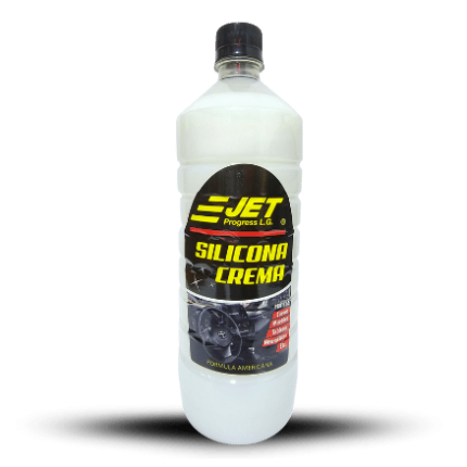 Silicona Crema Jet Progress L.G. 1 Litro – Brillo y Protección para tu Auto
